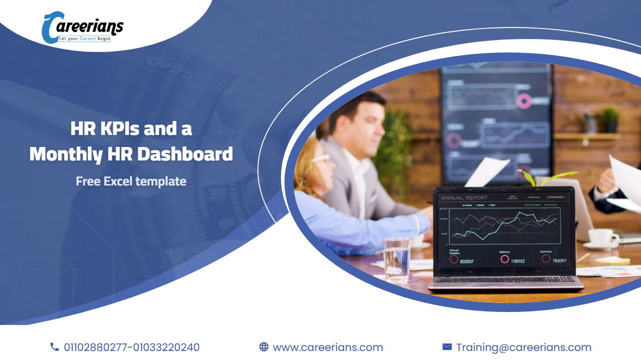 HR KPIs and a Monthly HR Dashboard in Excel (Free Template)